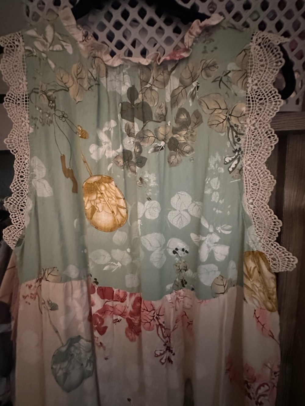 Boho Patchwork Maxi dress - Picture 9 of 10